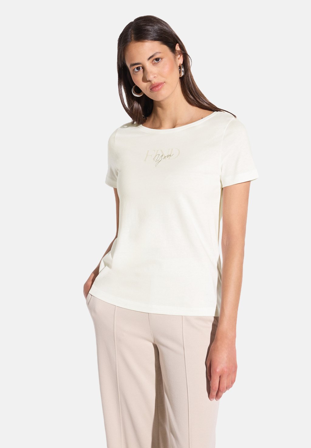 Футболка с принтом Street One, кремовый
Футболка с принтом Street One, кремовый