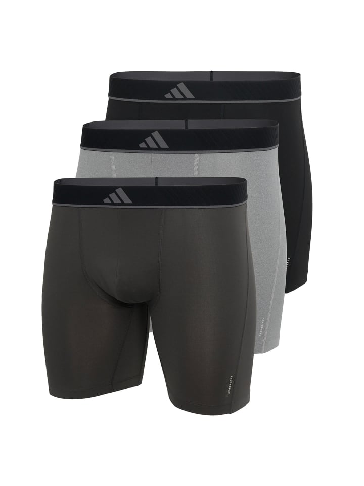 Трусы боксеры adidas, черный/серый
Трусы боксеры adidas, черный/серый