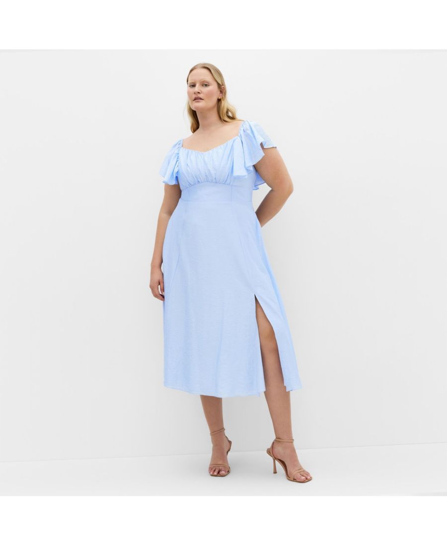 Платье-миди Alisia больших размеров с завязками на спине CITY CHIC, Sky blue
Платье-миди Alisia больших размеров с завязками на спине CITY CHIC, Sky blue