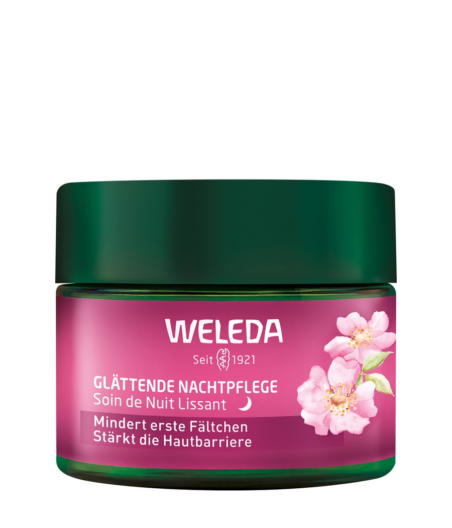 Ночной крем Weleda Glättende Nachtpflege Wildrose & Weisser Tee, 40 ml 
Ночной крем Weleda Glättende Nachtpflege Wildrose & Weisser Tee, 40 ml