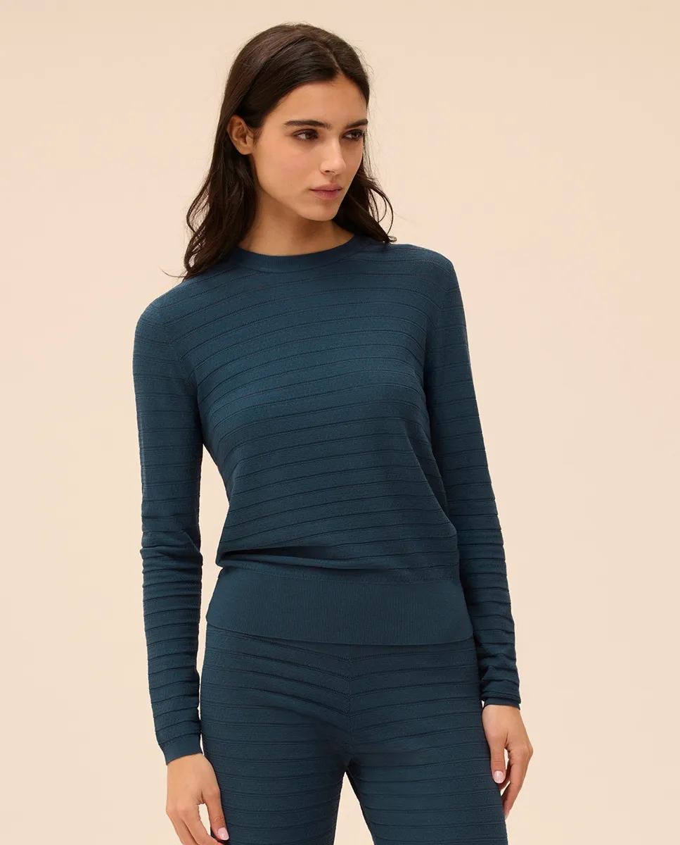 Легкий женский вязаный свитер Simone Pérèle, темно-синий
Легкий женский вязаный свитер Simone Pérèle, темно-синий