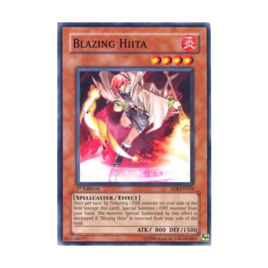 CCG Пылающая Хиита (Обычный), Yu-Gi-Oh - Enemy of Justice - Singles
CCG Пылающая Хиита (Обычный), Yu-Gi-Oh - Enemy of Justice - Singles