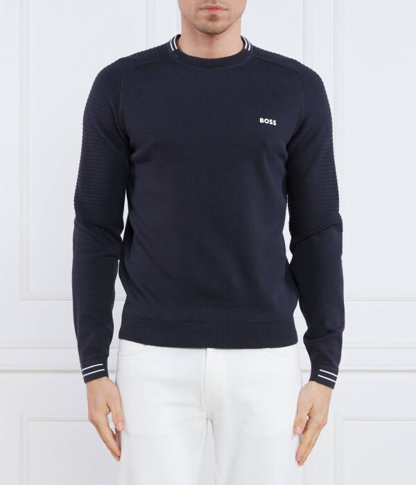 Свитшот мужской Boss Green с окантовкой, синий
Свитшот мужской Boss Green с окантовкой, синий