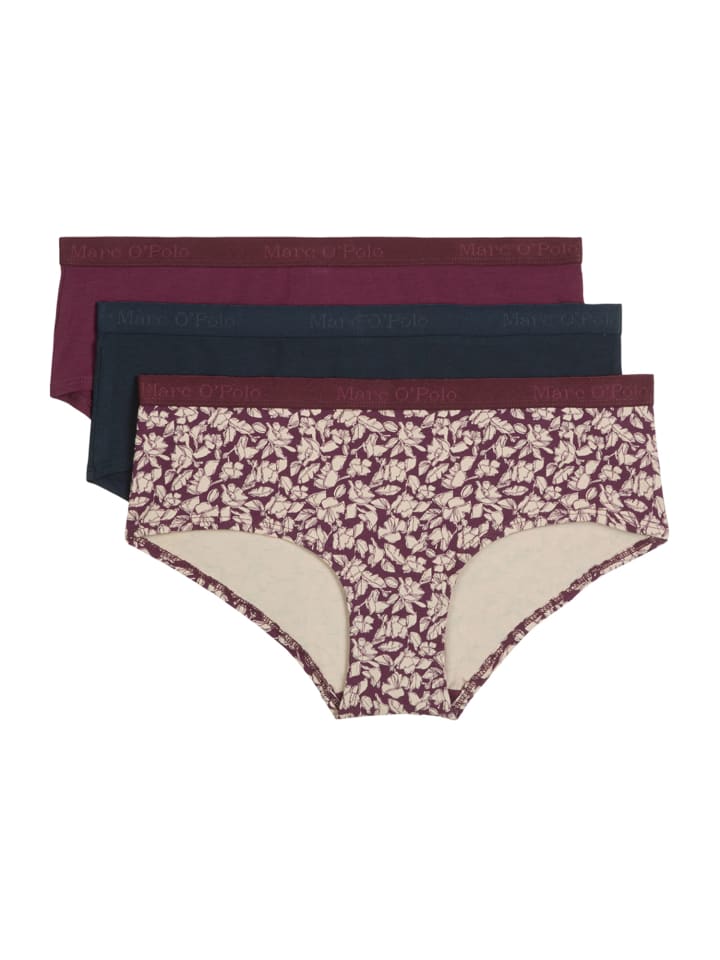 Marc O'Polo Набор трусиков Panty Essentials в вишневом/темно-синем/вишневом принте
Marc O'Polo Набор трусиков Panty Essentials в вишневом/темно-синем/вишневом принте