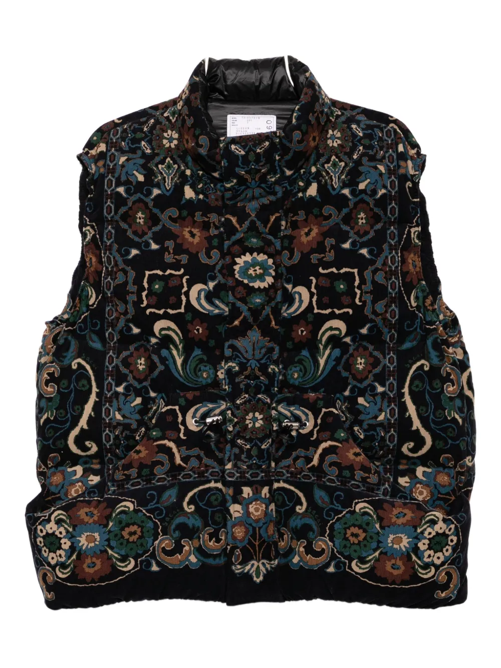 Жилет с цветочным принтом SACAI, синий
Жилет с цветочным принтом SACAI, синий