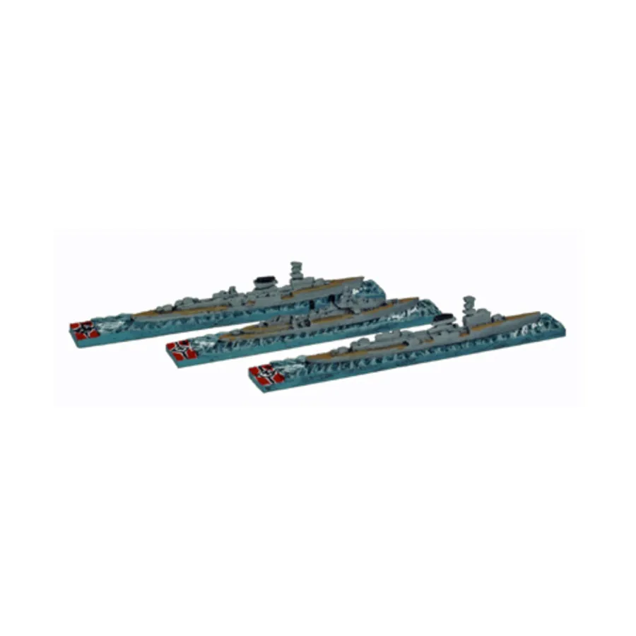 Эмден, Лейпциг, Нюрнберг, Figurehead Ships - WWII Ships - German Navy (1:6000) (Noble Miniatures)
Эмден, Лейпциг, Нюрнберг, Figurehead Ships - WWII Ships - German Navy (1:6000) (Noble Miniatures)