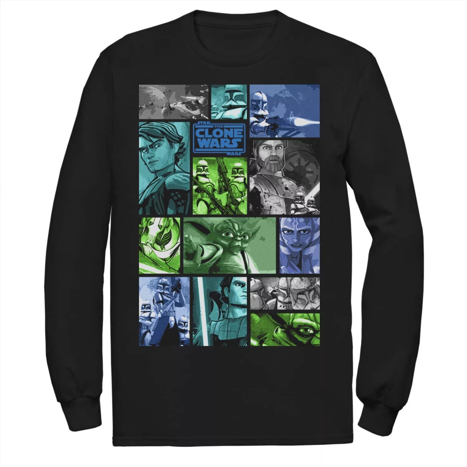 Мужская футболка «Звездные войны: Войны клонов» с групповыми вставками Licensed Character
Мужская футболка «Звездные войны: Войны клонов» с групповыми вставками Licensed Character
