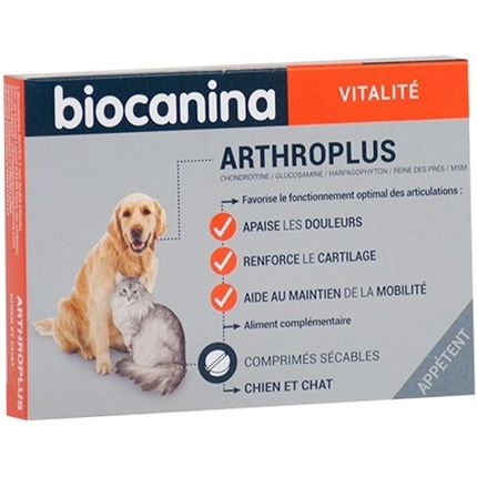 Артроплюс 40 таблеток Biocanina
Артроплюс 40 таблеток Biocanina