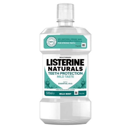 Жидкость для полоскания рта, 500 мл Listerine, Teeth Protection Naturals 
Жидкость для полоскания рта, 500 мл Listerine, Teeth Protection Naturals