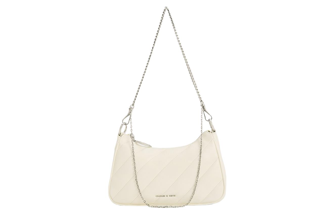 CHARLES&KEITH Полиуретановая женская сумка через плечо среднего размера молочно-белого цвета, Milk White
CHARLES&KEITH Полиуретановая женская сумка через плечо среднего размера молочно-белого цвета, Milk White