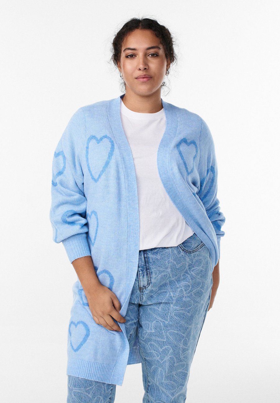 Кардиган Zizzi Cardigan, Placid Blue/Blue
Кардиган Zizzi Cardigan, Placid Blue/Blue