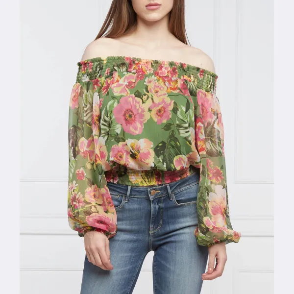 Блузка стандартного кроя Liu Jo, зеленый
Блузка стандартного кроя Liu Jo, зеленый