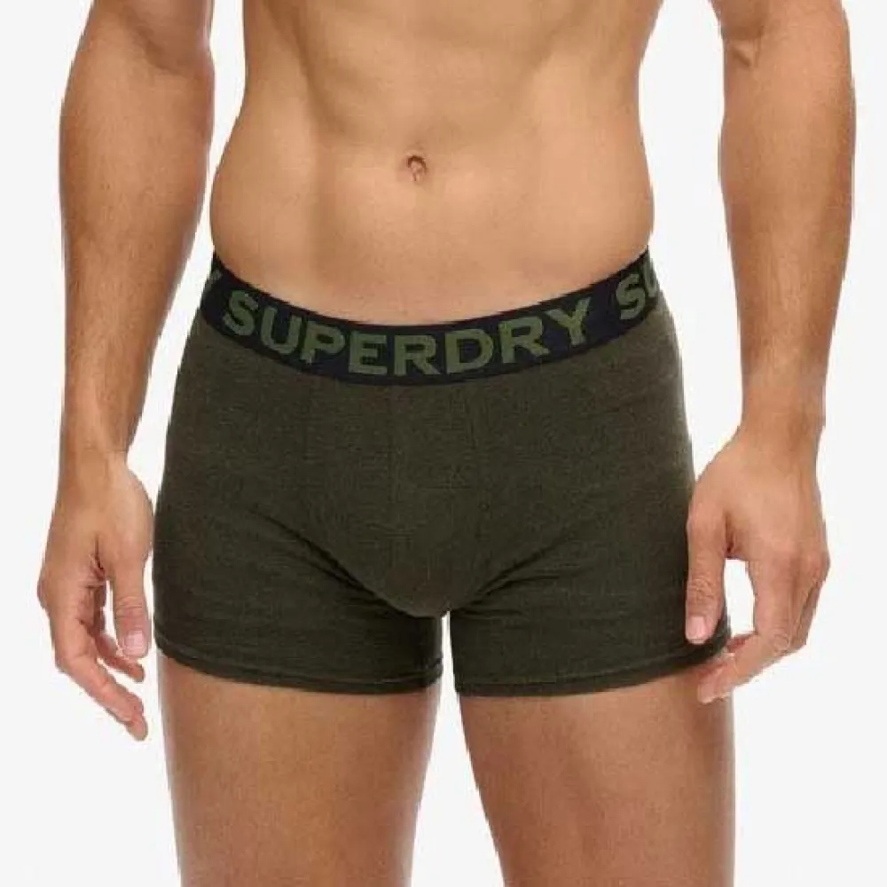 Боксеры 2 шт Superdry M3110453B boxers 2 units, зеленый 
Боксеры 2 шт Superdry M3110453B boxers 2 units, зеленый