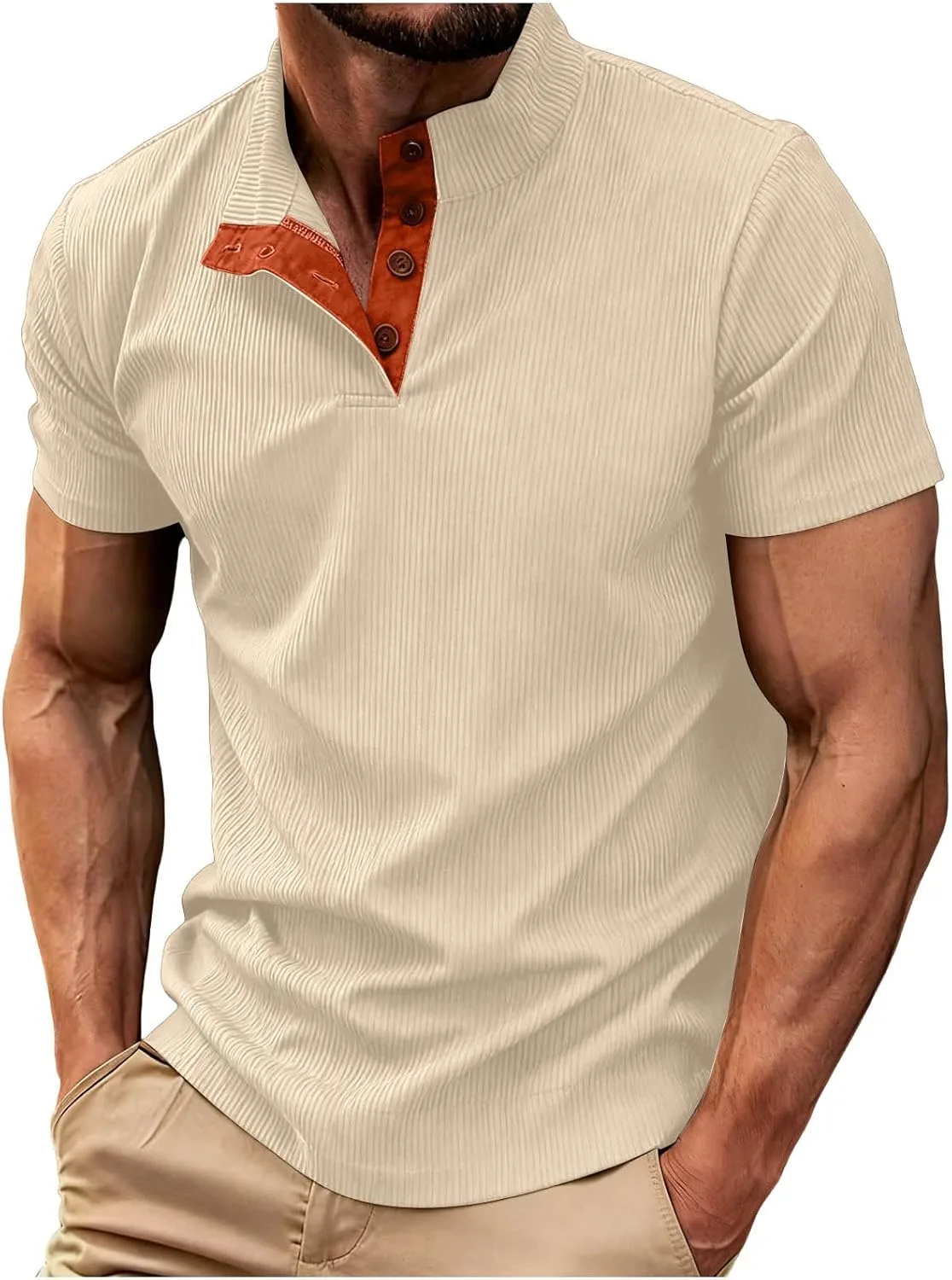 Мужская футболка Corduroy Compression с коротким рукавом для тренировок Lmdudan
Мужская футболка Corduroy Compression с коротким рукавом для тренировок Lmdudan