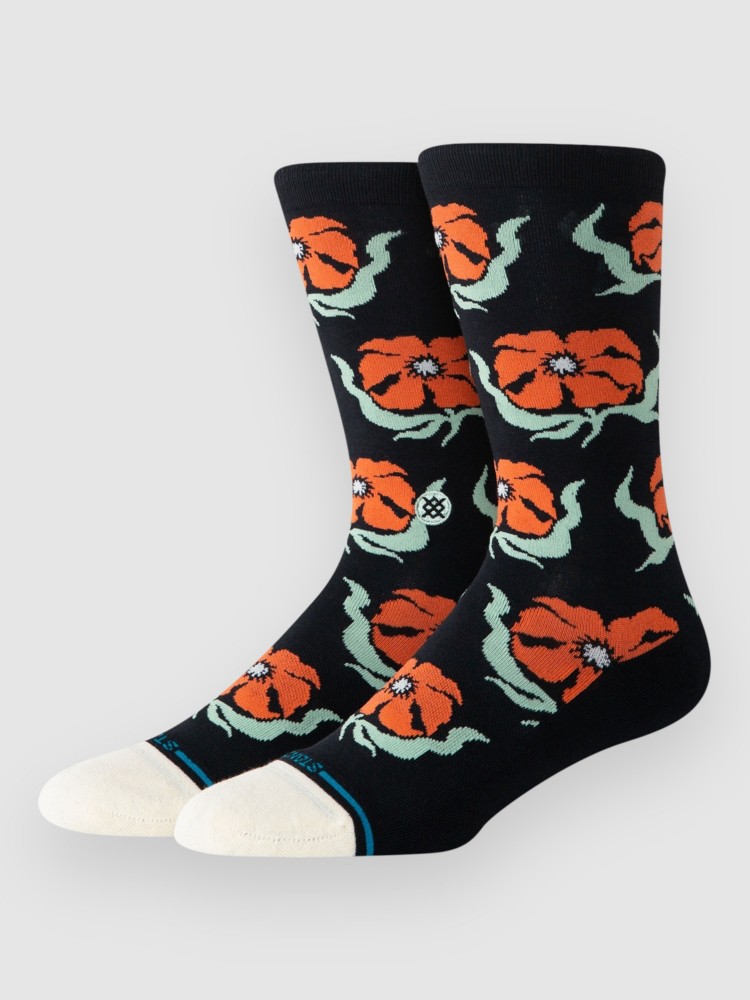 Носки Stance Broadcast Floral Crew Socks, black
Носки Stance Broadcast Floral Crew Socks, black