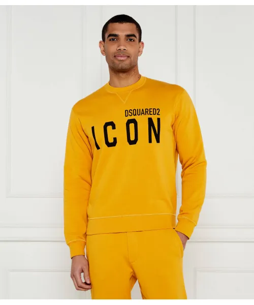 Толстовка Cool fit Dsquared2, желтый 
Толстовка Cool fit Dsquared2, желтый