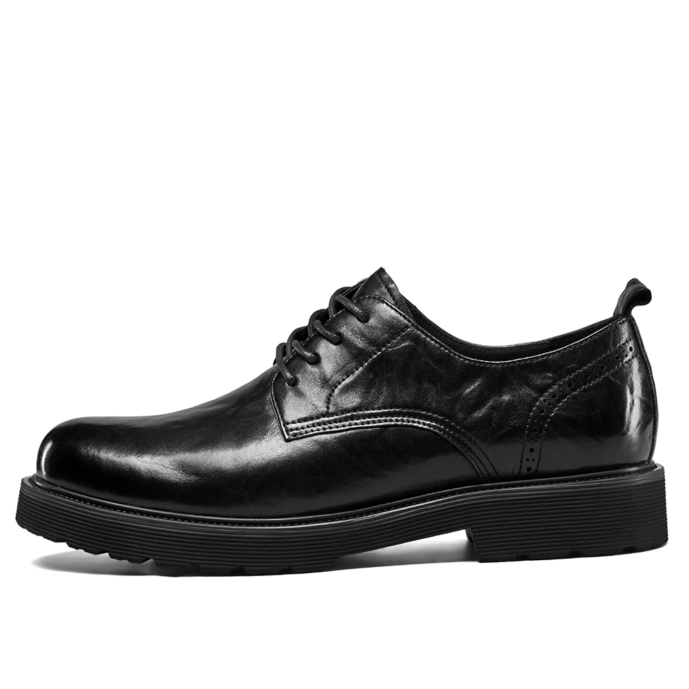 YEARCON Повседневные кожаные туфли мужские низкие, черные
YEARCON Повседневные кожаные туфли мужские низкие, черные