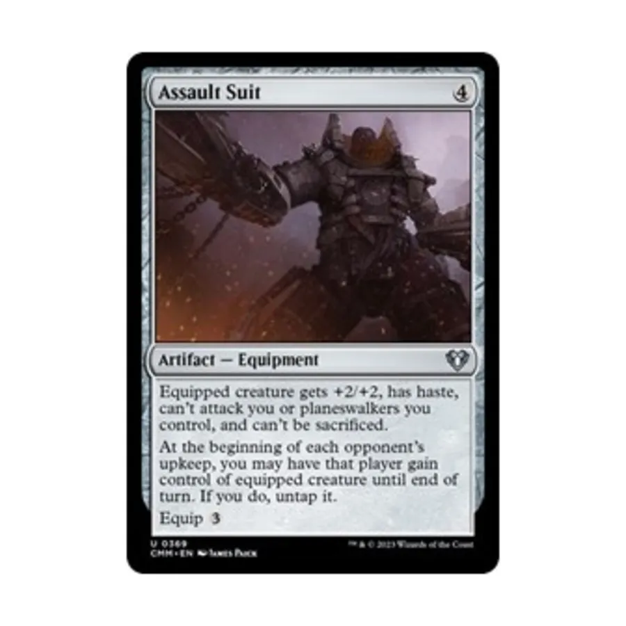 CCG Штурмовой костюм (U), MTG - Commander Masters
CCG Штурмовой костюм (U), MTG - Commander Masters