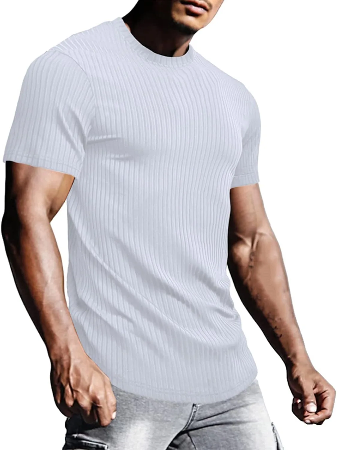 Мужская футболка Muscle Stretch с коротким рукавом Zeiyignr
Мужская футболка Muscle Stretch с коротким рукавом Zeiyignr