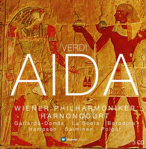 CD диск Verdi / Borodina / Vienna Phil Orch / Harnoncourt: Verdi: Aida (Complete)
CD диск Verdi / Borodina / Vienna Phil Orch / Harnoncourt: Verdi: Aida (Complete)