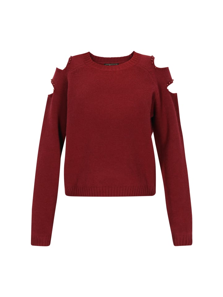 Женский свитер бордового цвета faina
Женский свитер бордового цвета faina