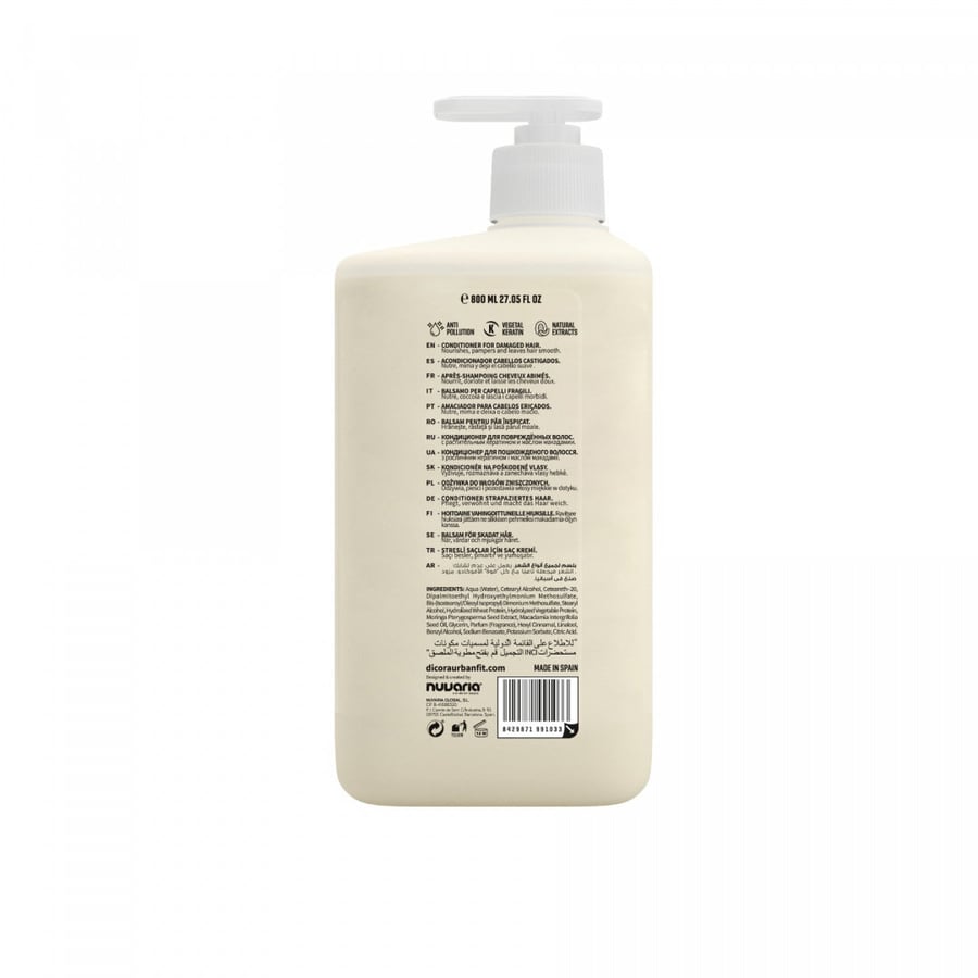 Кондиционер для волос Dicora Urban Fit Max Repair (800 мл) 
Кондиционер для волос Dicora Urban Fit Max Repair (800 мл)