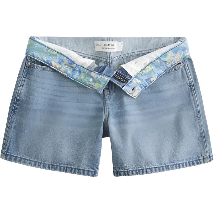 Hollister Джинсовые шорты женские голубые
Hollister Джинсовые шорты женские голубые