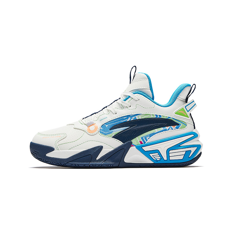 Antakids Детские баскетбольные кроссовки с низким верхом, устойчивые к истиранию, дышащие, нескользящие, бело-синие
Antakids Детские баскетбольные кроссовки с низким верхом, устойчивые к истиранию, дышащие, нескользящие, бело-синие