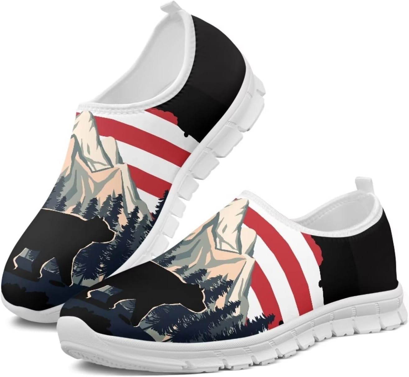 Мужские слипоны кроссовки повседневные для путешествий и прогулок, плоские, противоскользящие, для активного отдыха и бега, низкие лоферы, размеры США 5-14 Qoiuvncy, Forest Bear
Мужские слипоны кроссовки повседневные для путешествий и прогулок, плоские, противоскользящие, для активного отдыха и бега, низкие лоферы, размеры США 5-14 Qoiuvncy, Forest Bear