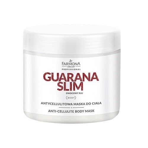 Антицеллюлитная маска для тела Guarana Slim 500мл Farmona Professional
Антицеллюлитная маска для тела Guarana Slim 500мл Farmona Professional