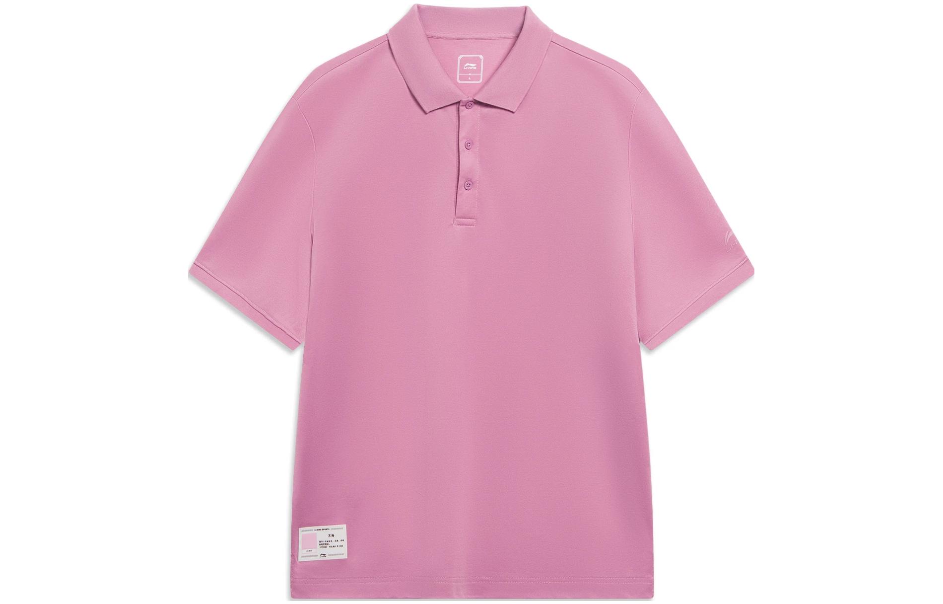 Спортивная тенденция серии Поло футболка Мужская Светло-розовый красный LINING
Спортивная тенденция серии Поло футболка Мужская Светло-розовый красный LINING