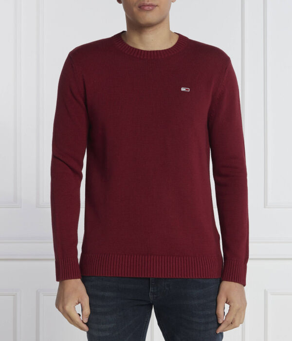 Свитер мужской Tommy Jeans облегающий, бургундия
Свитер мужской Tommy Jeans облегающий, бургундия
