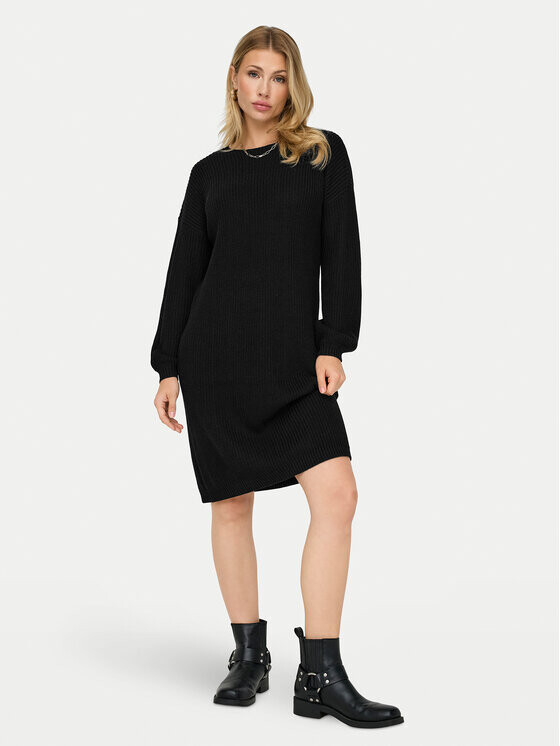 Трикотажное платье обычного кроя Only, черный
Трикотажное платье обычного кроя Only, черный