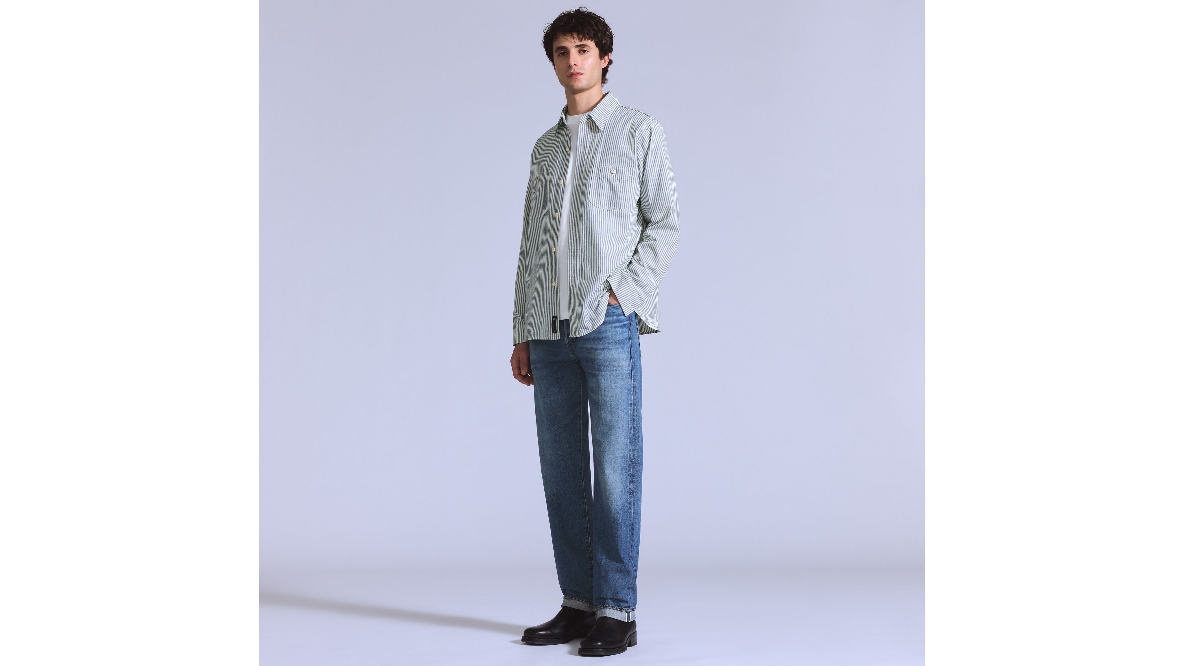 Мужские джинсы 501 Original Fit 1980-х годов Levi's, Ahoy - Medium Wash
Мужские джинсы 501 Original Fit 1980-х годов Levi's, Ahoy - Medium Wash