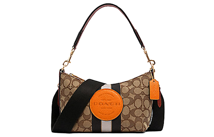 Сумка Dempsey из лакированного холста с кожаными вставками, наплечная сумка, дамская сумочка, кроссбоди
Сумка Dempsey из лакированного холста с кожаными вставками, наплечная сумка, дамская сумочка, кроссбоди