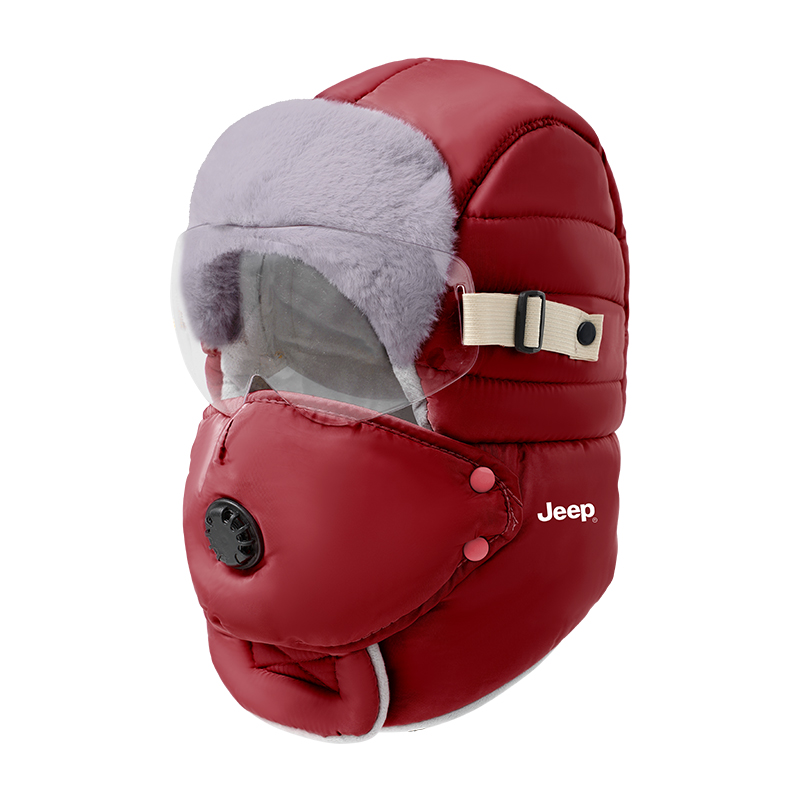 Утепленная шапка-ушанка Unisex Jeep, red
Утепленная шапка-ушанка Unisex Jeep, red