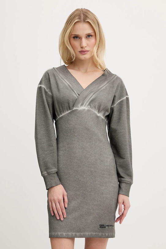 Платье Karl Lagerfeld Jeans, серый
Платье Karl Lagerfeld Jeans, серый