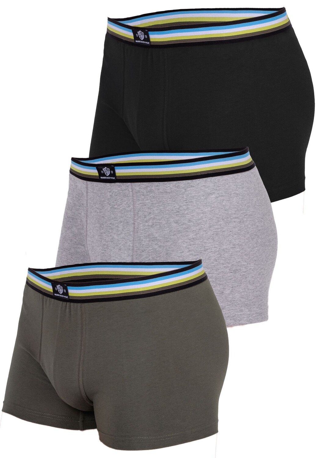 Боксеры Haasis Bodywear 3er-Set: Pants, цвет schwarz/graumeliert/olivenbaum
Боксеры Haasis Bodywear 3er-Set: Pants, цвет schwarz/graumeliert/olivenbaum