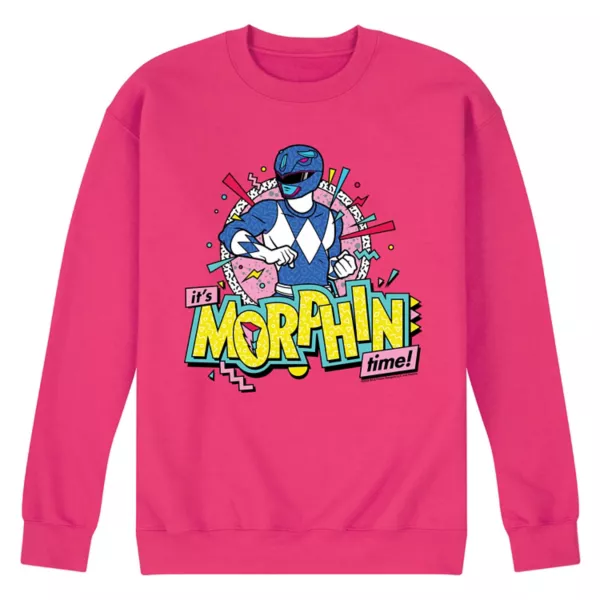 Мужская флисовая толстовка Power Rangers Morfin Time синего цвета Licensed Character, розовый
Мужская флисовая толстовка Power Rangers Morfin Time синего цвета Licensed Character, розовый