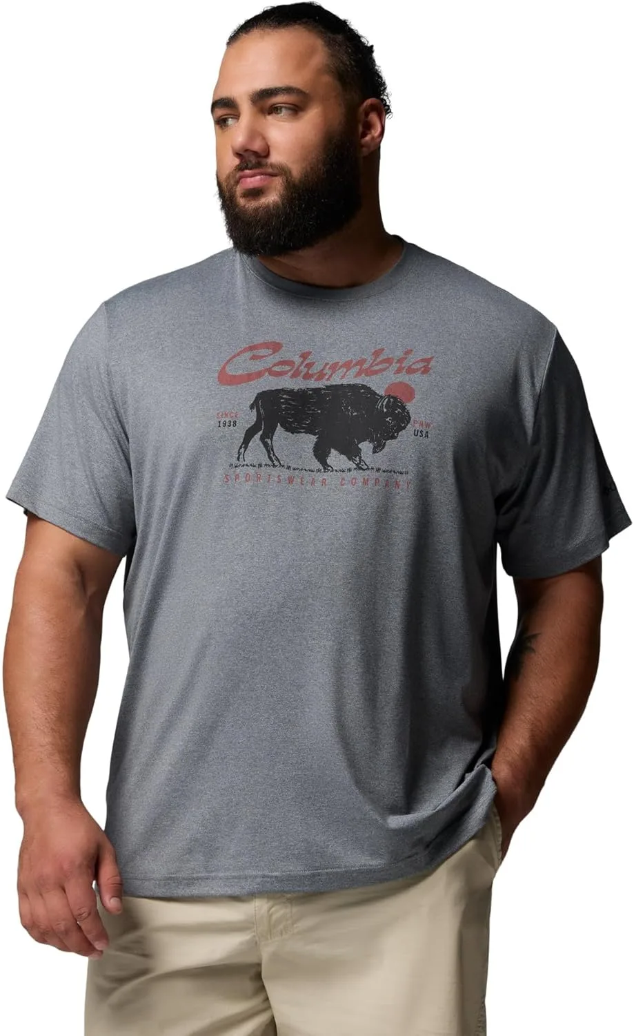 Columbia Мужская футболка Parsons Point с коротким рукавом и принтом
Columbia Мужская футболка Parsons Point с коротким рукавом и принтом