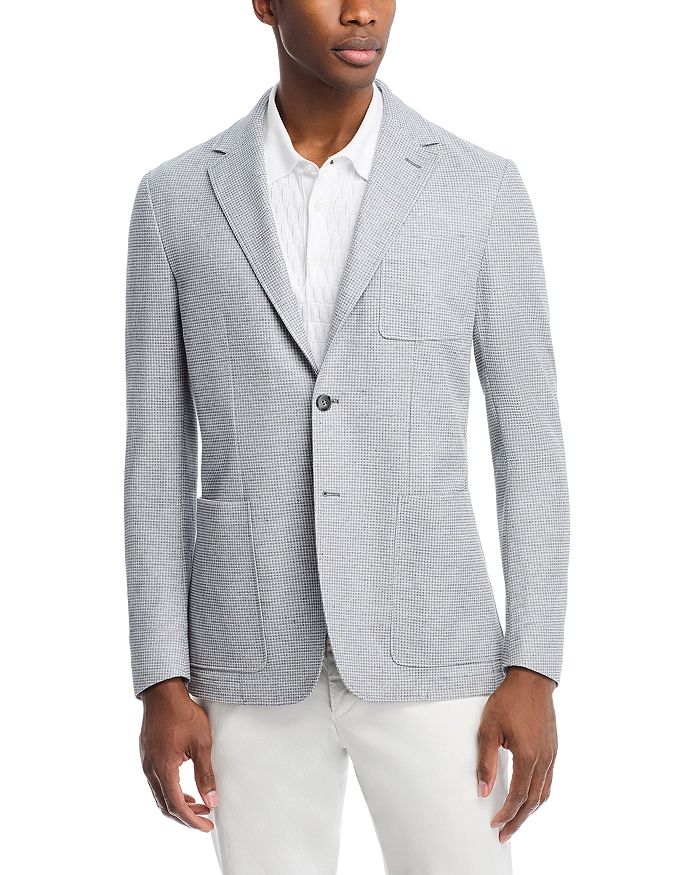 Мягкая джерсовая куртка-пиджак меланж Canali, серый
Мягкая джерсовая куртка-пиджак меланж Canali, серый