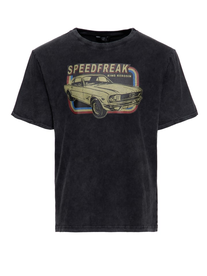 Футболка с принтом King Kerosin Speedfreak черного цвета King Kerosin, Черный, Футболка с принтом King Kerosin Speedfreak черного цвета King Kerosin
Футболка с принтом King Kerosin Speedfreak черного цвета King Kerosin, Черный, Футболка с принтом King Kerosin Speedfreak черного цвета King Kerosin