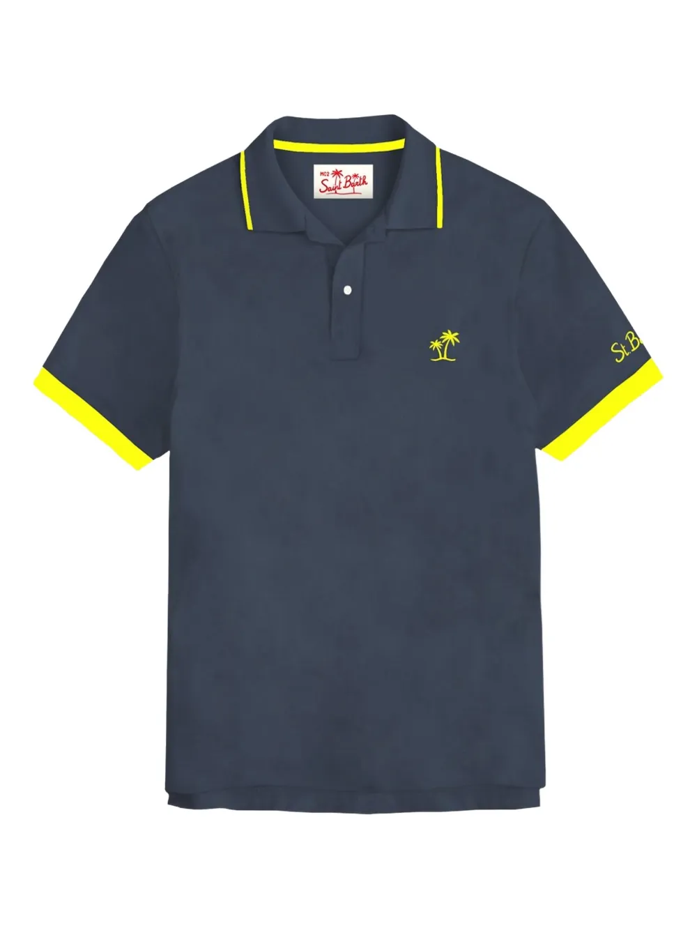 Вышитая рубашка-поло MC2 SAINT BARTH, синий
Вышитая рубашка-поло MC2 SAINT BARTH, синий