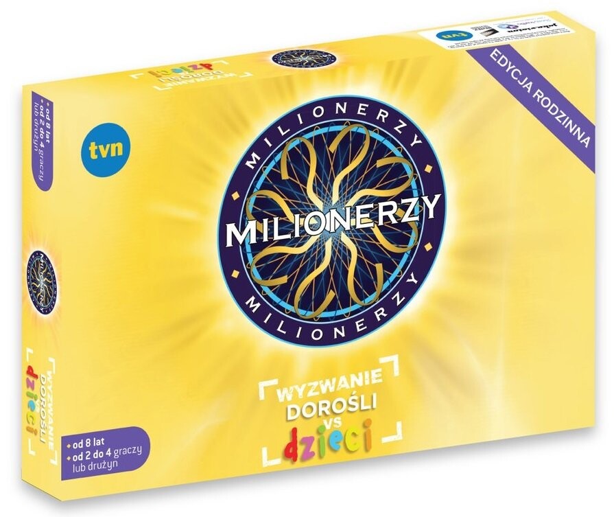 Millionaires Challenge Adults vs Children, настольная игра, ТМ Toys TM Toys
Millionaires Challenge Adults vs Children, настольная игра, ТМ Toys TM Toys