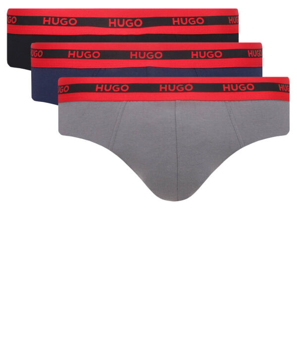 Трусы мужские Hugo Bodywear с контрастной резинкой, черный/серый
Трусы мужские Hugo Bodywear с контрастной резинкой, черный/серый