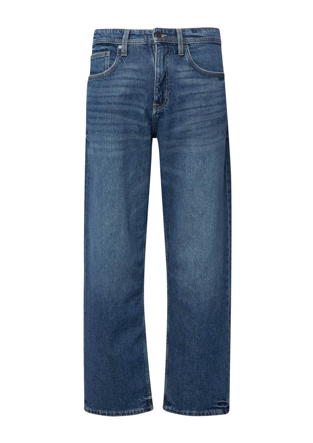 s.Oliver Джинсы свободного кроя в синем дениме
s.Oliver Джинсы свободного кроя в синем дениме