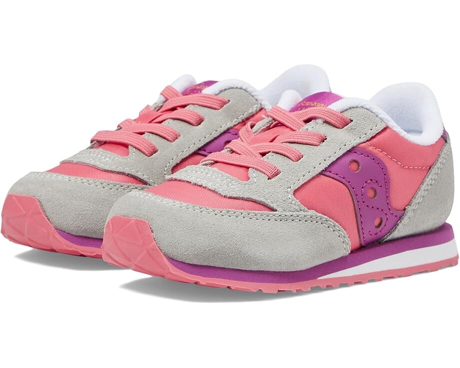 Кроссовки Saucony Kids Originals Jazz Junior, цвет Grey/Purple/Coral
Кроссовки Saucony Kids Originals Jazz Junior, цвет Grey/Purple/Coral