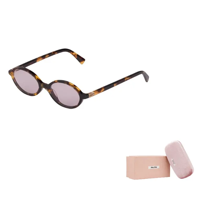 Ацетатные овальные солнцезащитные очки женские панцирь черепахи MIU MIU
Ацетатные овальные солнцезащитные очки женские панцирь черепахи MIU MIU