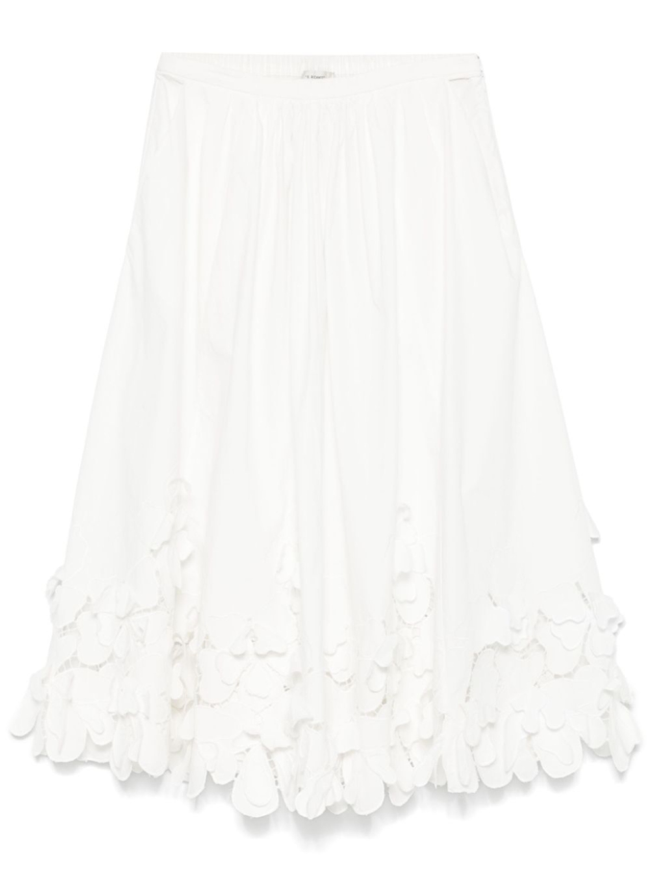 Forte Forte юбка миди с цветочной аппликацией, белый
Forte Forte юбка миди с цветочной аппликацией, белый