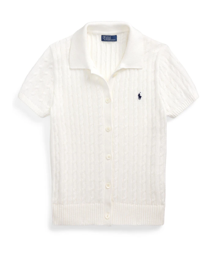 Белый свитер крупной вязки с вышивкой в виде темно-синего пони. Polo Ralph Lauren, белый
Белый свитер крупной вязки с вышивкой в виде темно-синего пони. Polo Ralph Lauren, белый